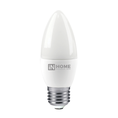 Лампа светодиодная LED-СВЕЧА-VC 6Вт 230В Е27 6500К 570Лм IN HOME 3